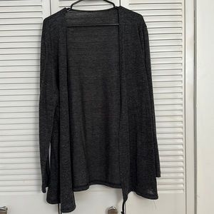 Open front cardigan